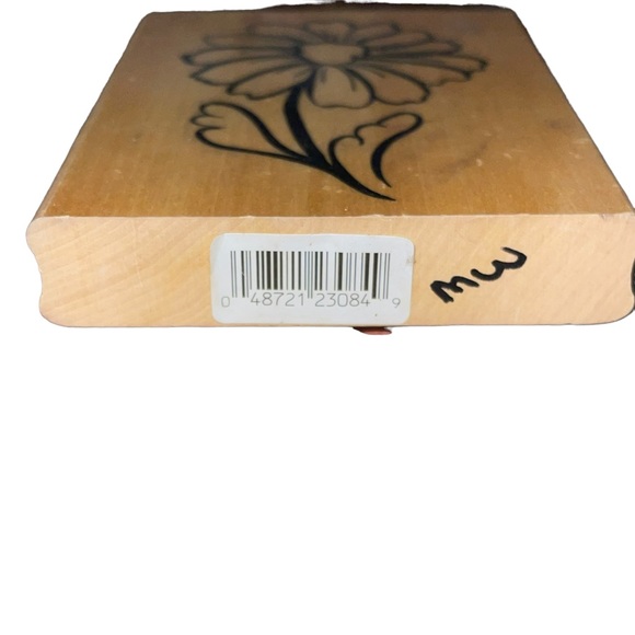 JUMBO LARGE DAISY STAMP by ANITA'S Card Marking Crafts Gift Wrap EUC. - Picture 2 of 5